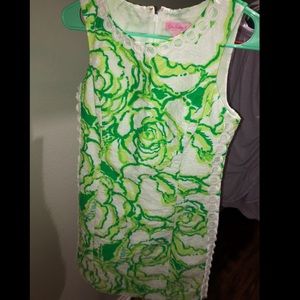 Lilly Pulitzer Mila Shift Dress Heart Breaker Sz 4